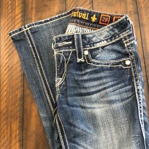 Rock revival size 28 Atlantis boot cut jeans